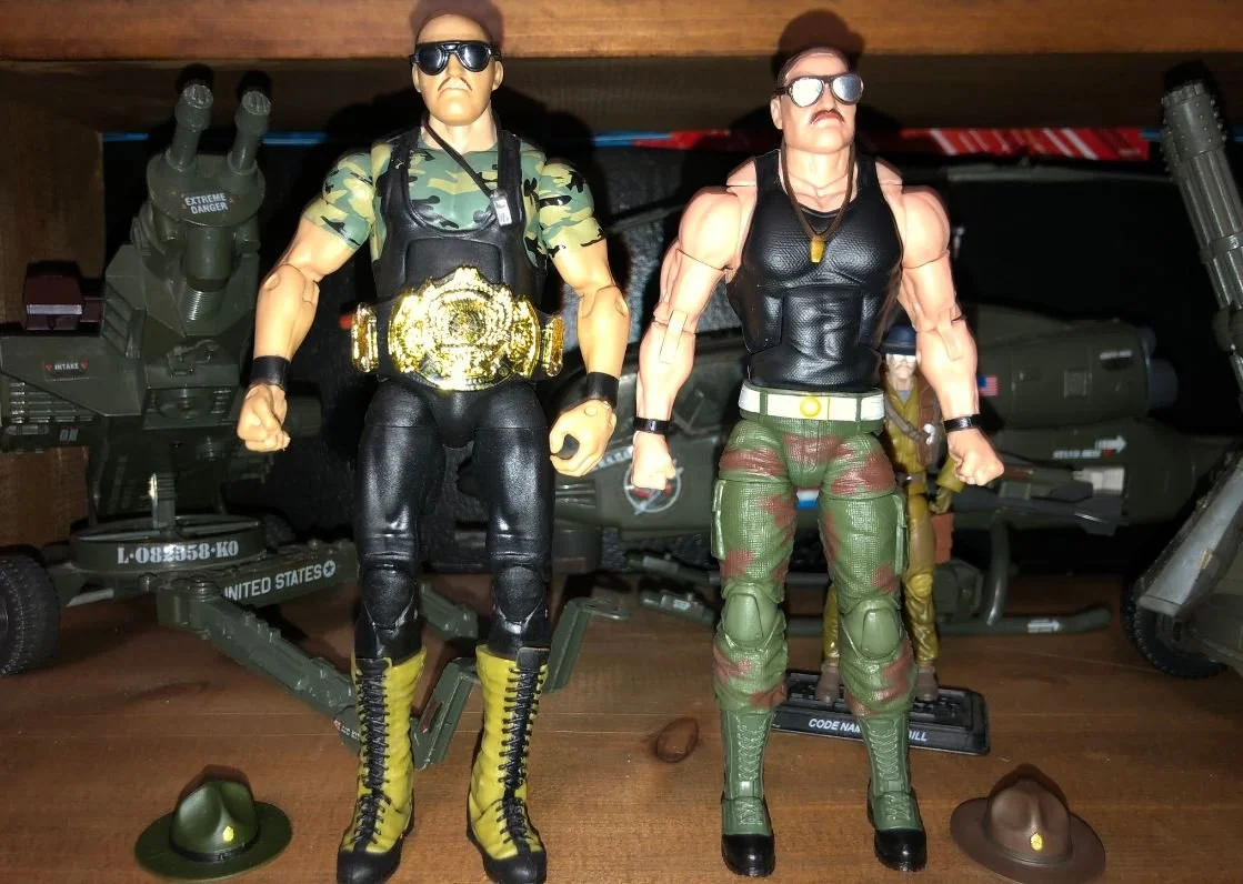 超レア品　GI★JOE版　WWE　サージャント・スローター　未開封品 超レア品 GI☆JOE版 WWE サージャント・スローター 未開封品